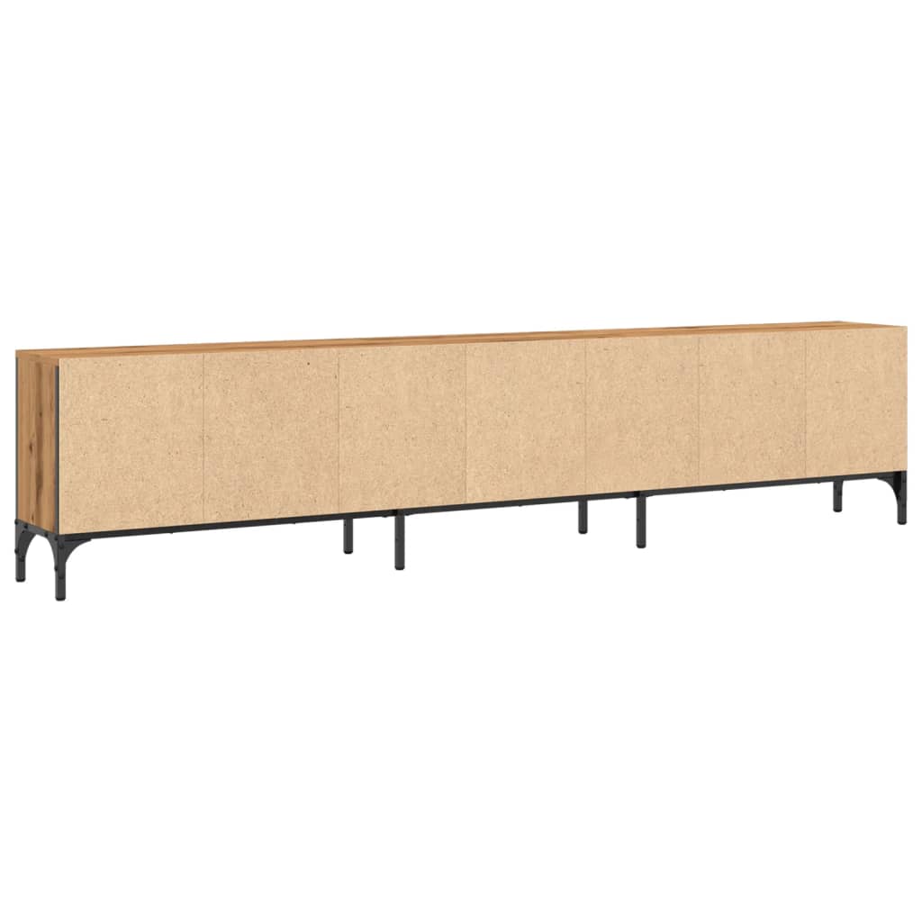 TV-Möbel Artisan Ek TV-Bänk med låda 200x25x44 cm