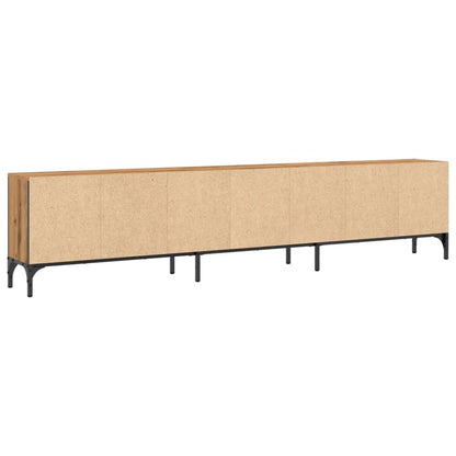 TV-Möbel Artisan Ek TV-Bänk med låda 200x25x44 cm