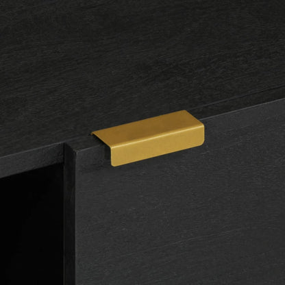 Soffbord Svart 80x50x40 cm