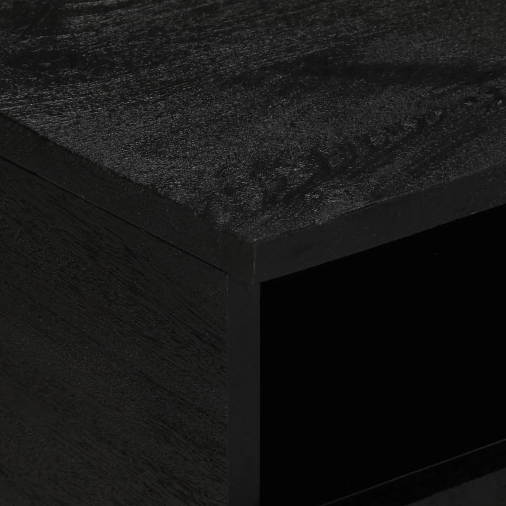 Soffbord Svart 80x54x40 cm