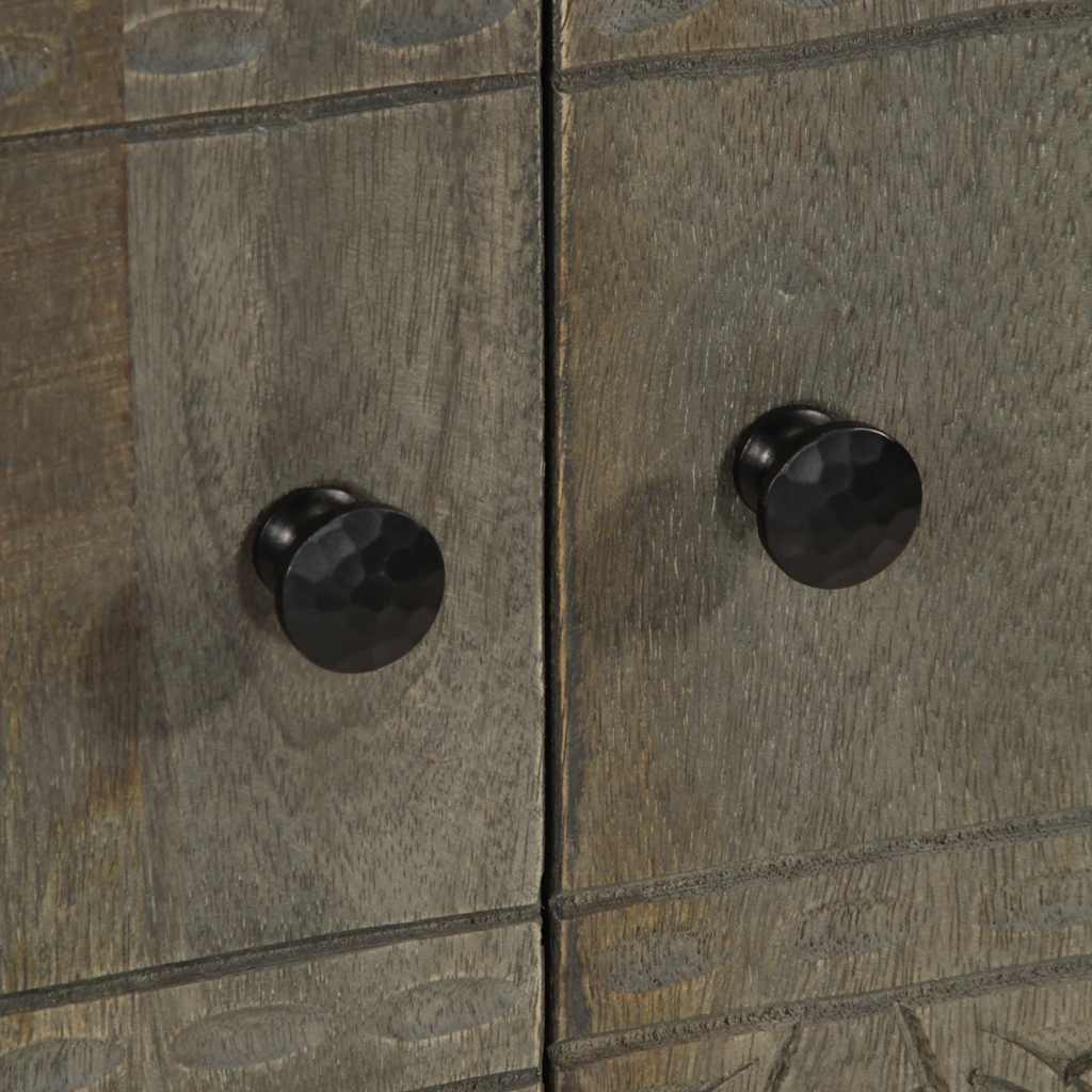 Skänk Trä 60x33x75 cm massivt mangoträ