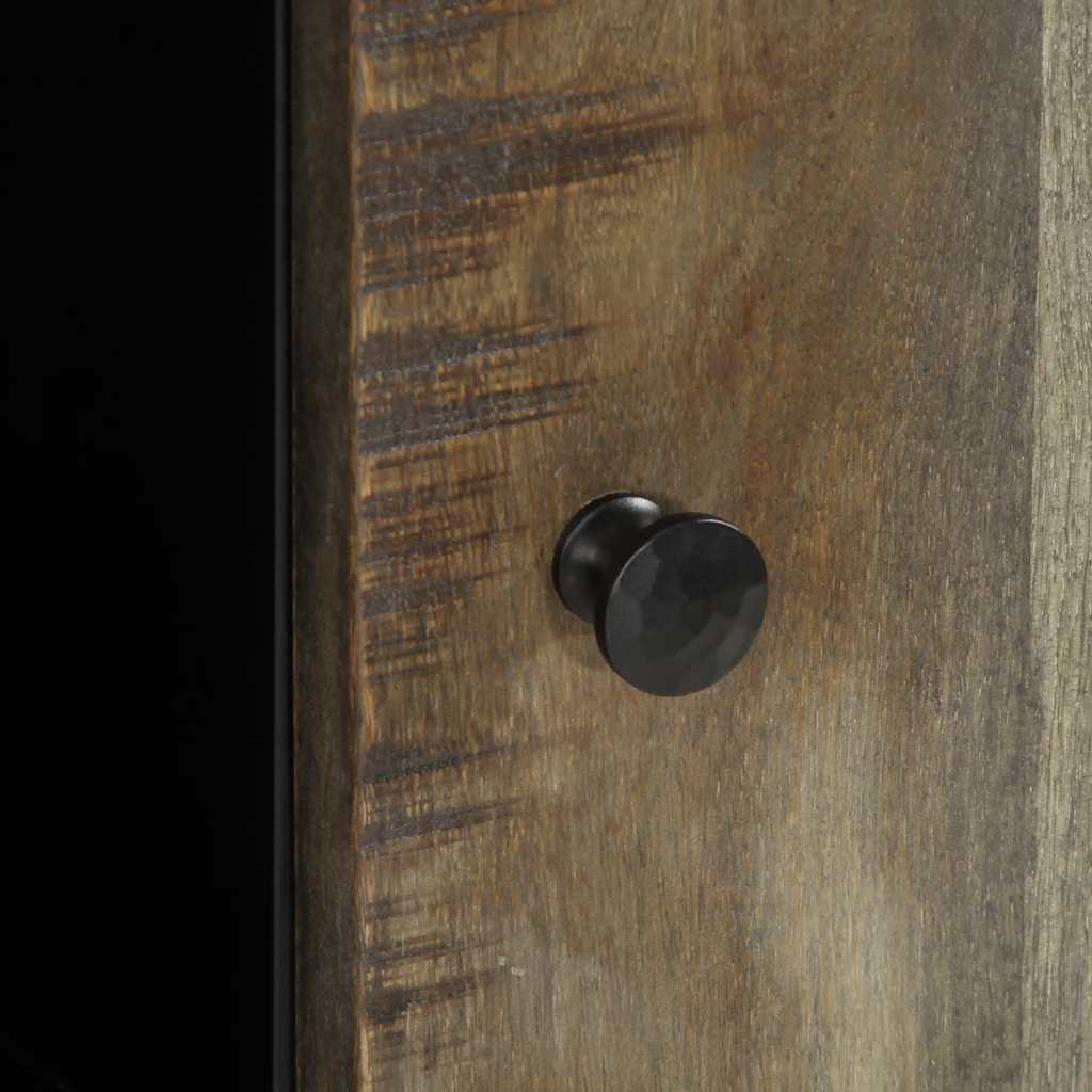 Skänk Trä 90x33x75 cm mango i massivt trä