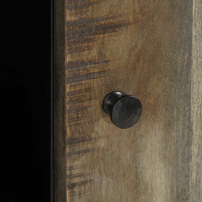 Skänk Trä 90x33x75 cm mango i massivt trä