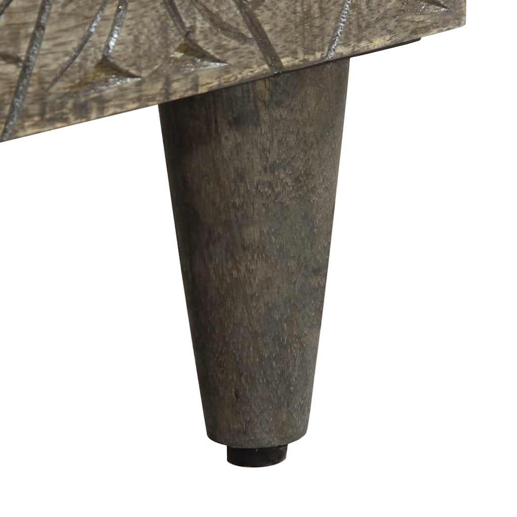 Skåp Trä 40x33x110 cm massivt mangoträ