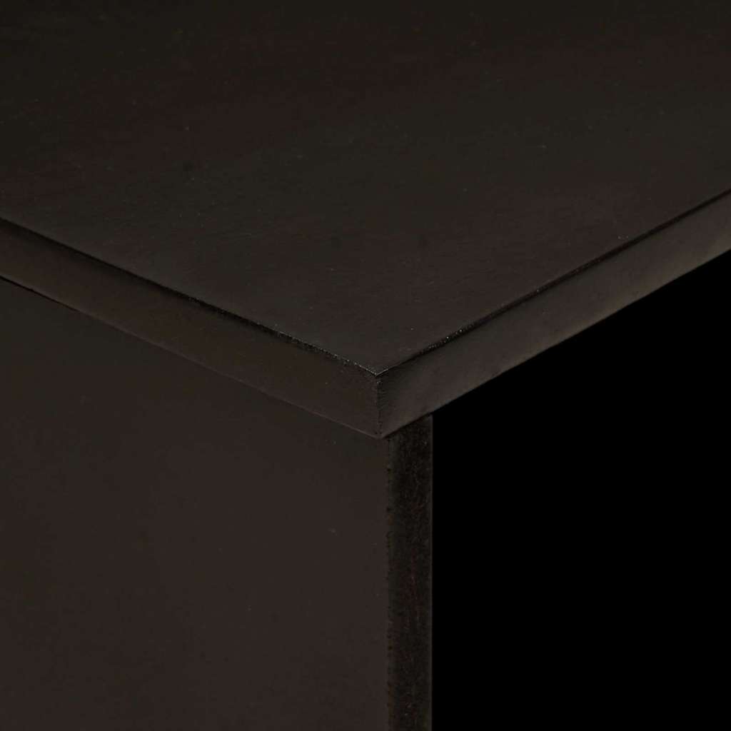 Soffbord Svart och Guld 80 x 50 x 40 cm