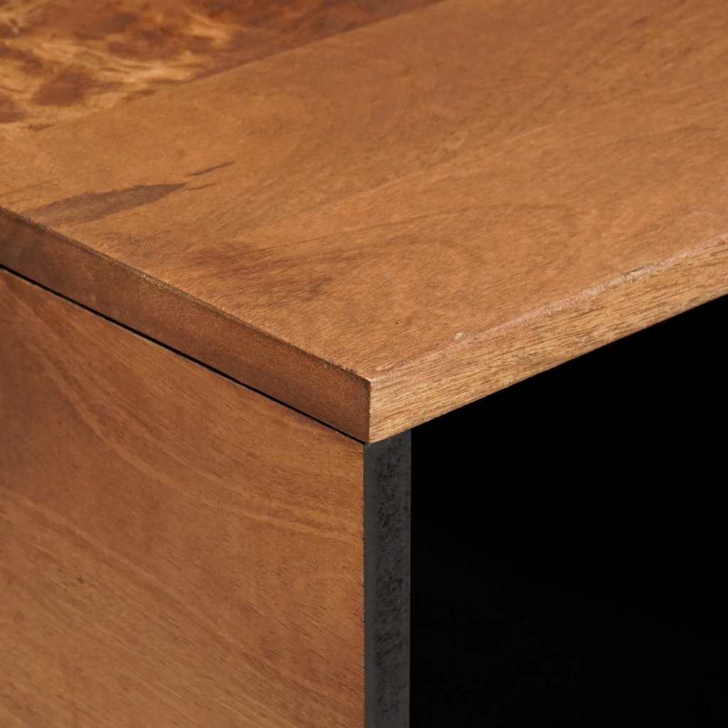 Soffbord Brun 80 x 50 x 40 cm Massivt mangoträ
