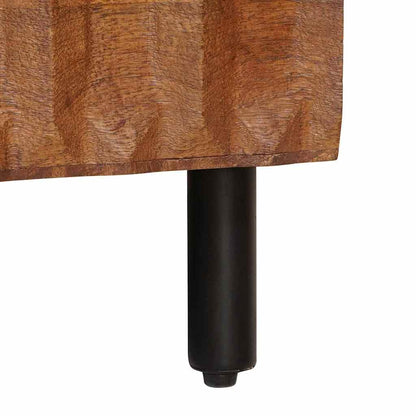 Soffbord Brun 80 x 50 x 40 cm Massivt mangoträ