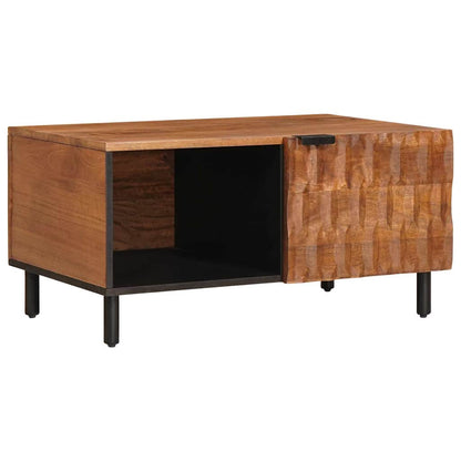 Soffbord Brun 80 x 50 x 40 cm Massivt mangoträ