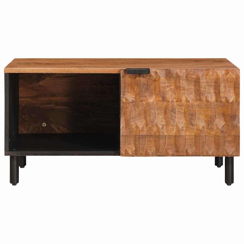 Soffbord Brun 80 x 50 x 40 cm Massivt mangoträ