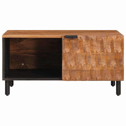 Soffbord Brun 80 x 50 x 40 cm Massivt mangoträ