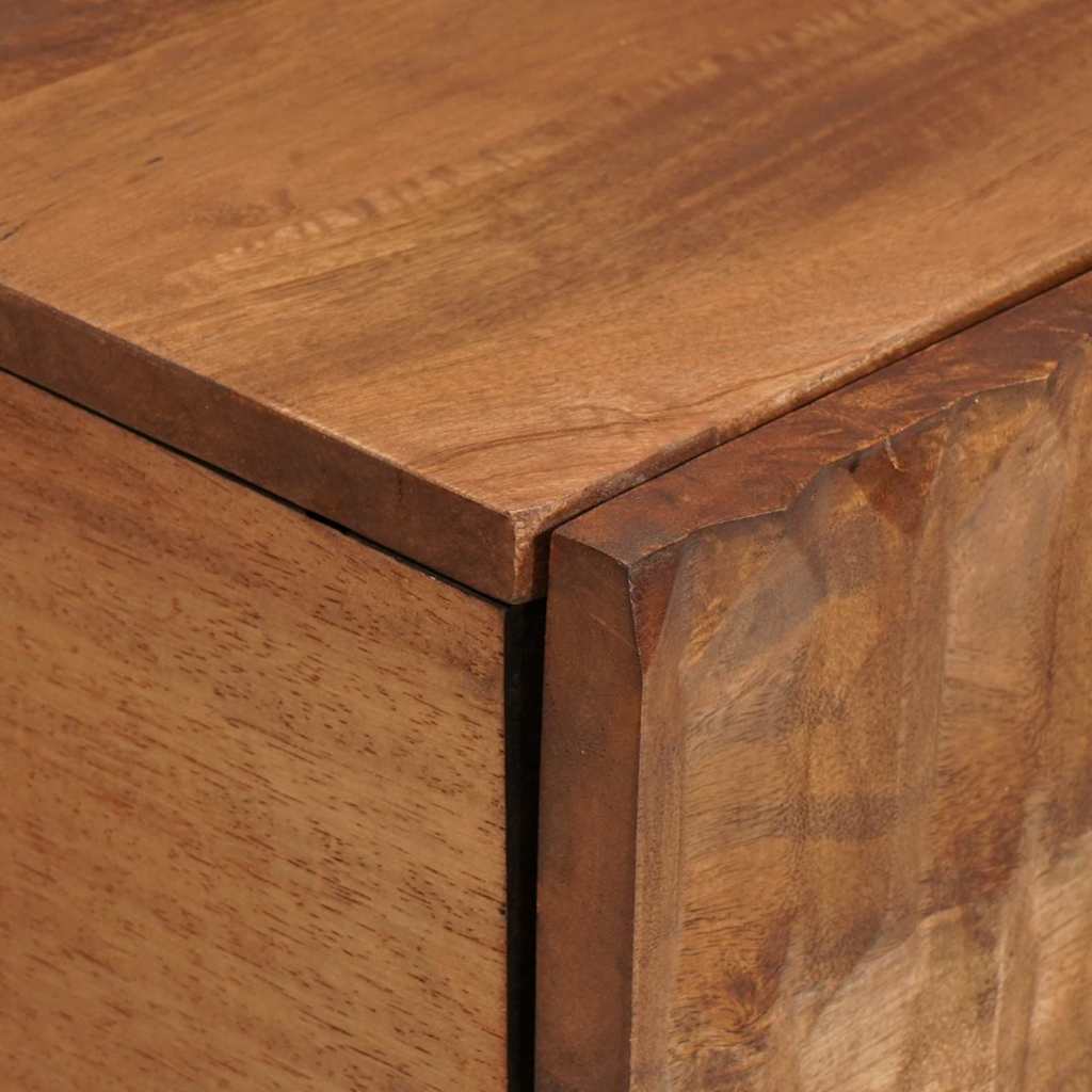 Soffbord Brun 80 x 50 x 40 cm Massivt mangoträ