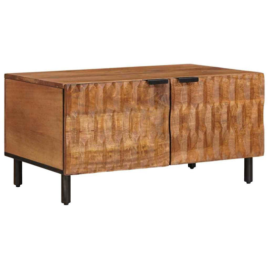 Soffbord Brun 80 x 50 x 40 cm Massivt mangoträ