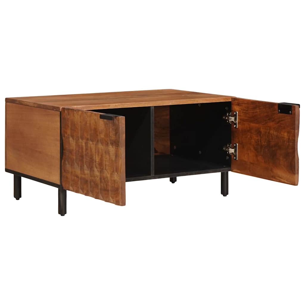 Soffbord Brun 80 x 50 x 40 cm Massivt mangoträ