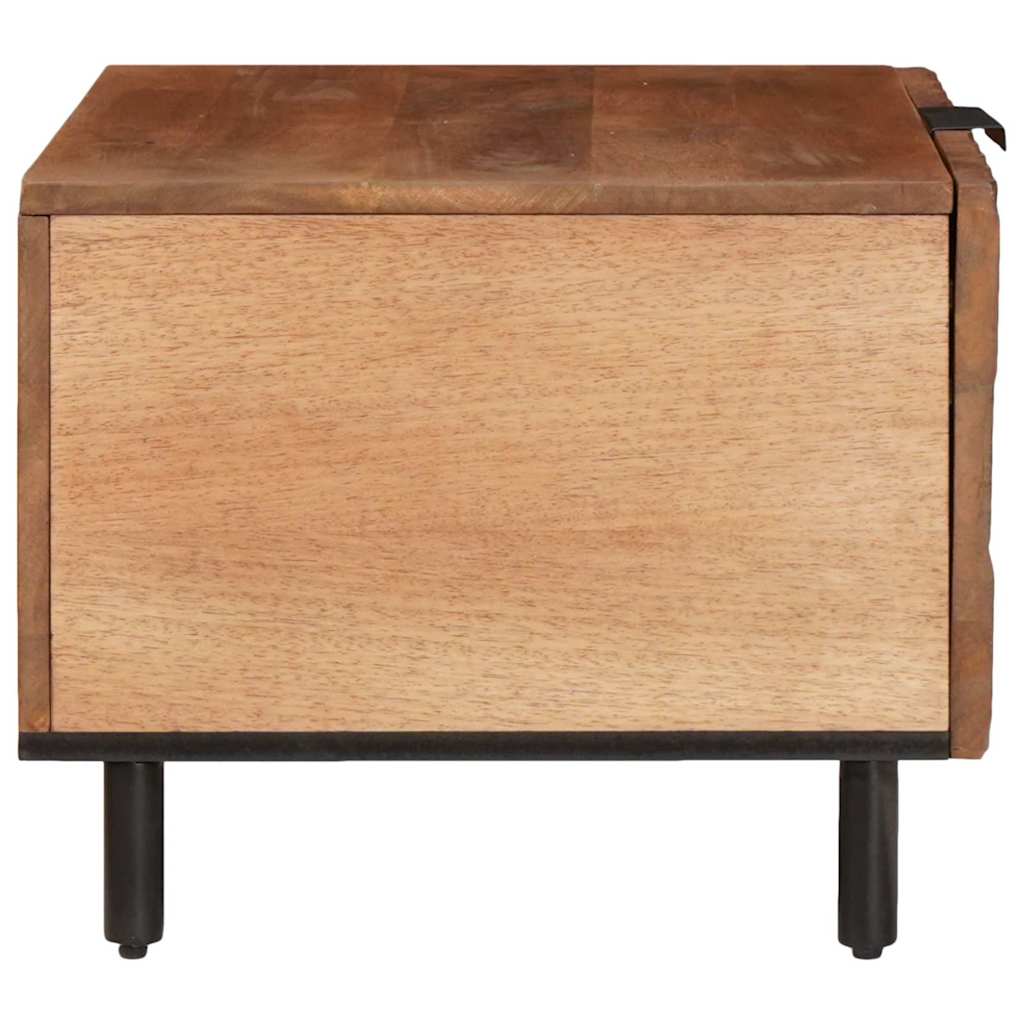 Soffbord Brun 80 x 50 x 40 cm Massivt mangoträ