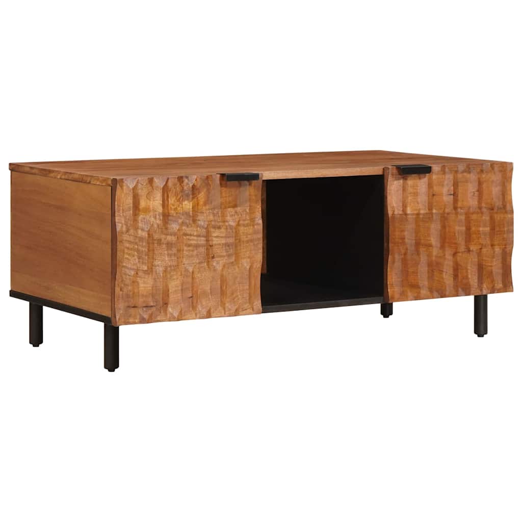 Soffbord Brun 100 x 54 x 40 cm Massivt mangoträ