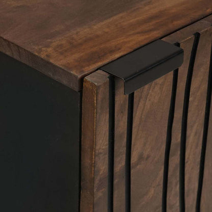 Skåp Brun 40 x 33 x 75 cm massivt mangoträ