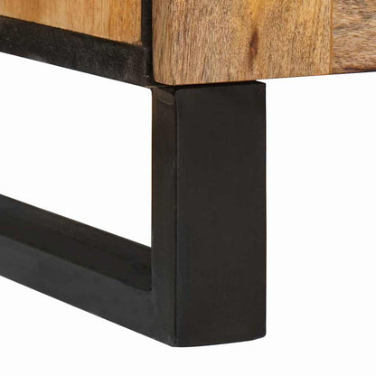 Sängbord Nattduksbord Trä Naturfärg 50 x 33 x 60 cm Massivt mangoträ