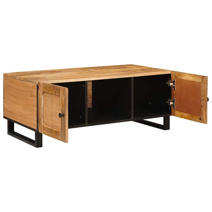 Soffbord Artisan Ek 100 x 54 x 40 cm Massivt mangoträ