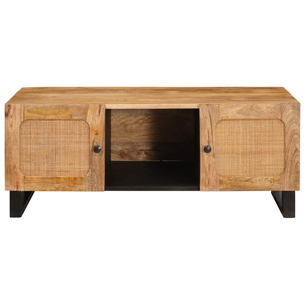 Soffbord Artisan Ek 100 x 54 x 40 cm Massivt mangoträ
