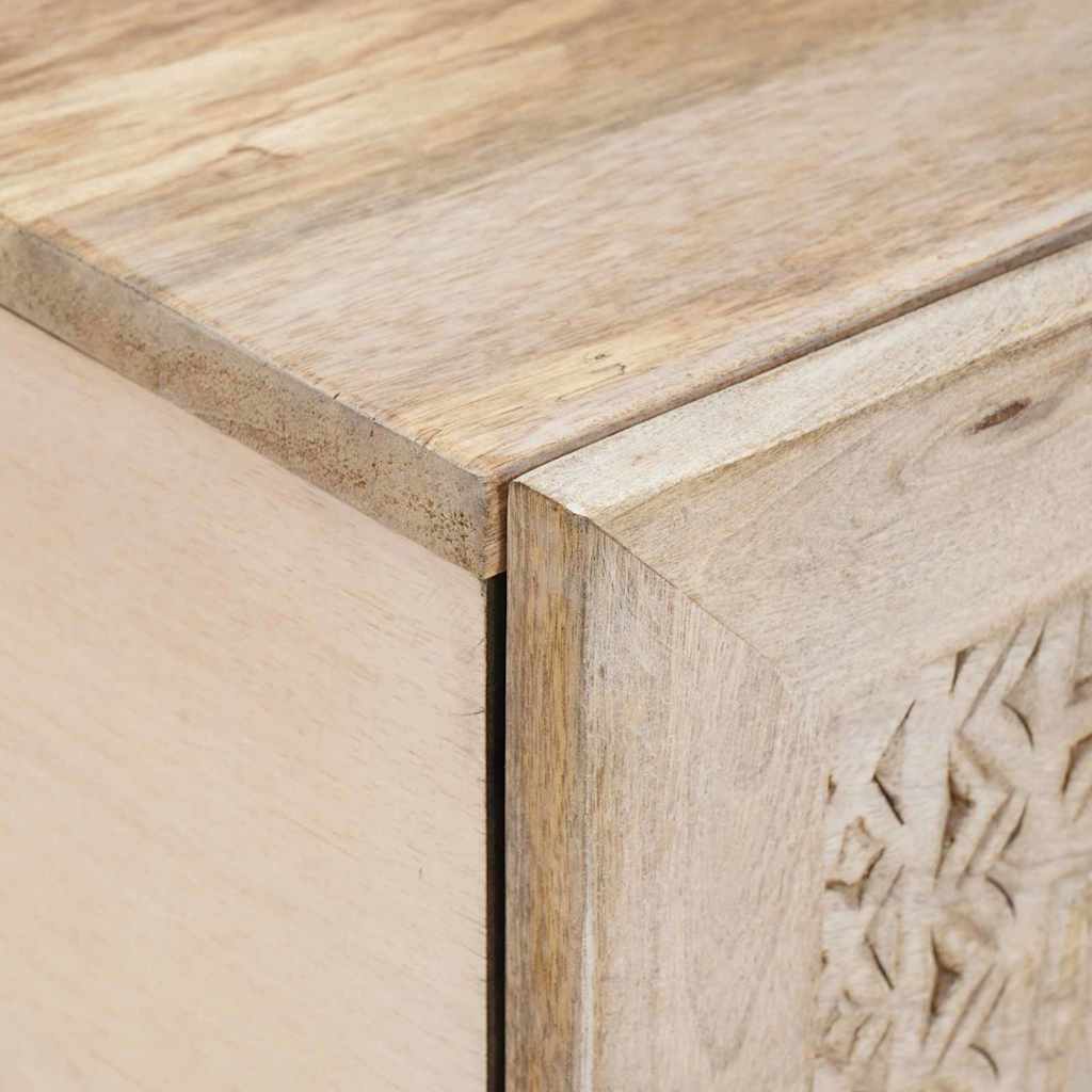 Kaffeebord Vit 80 x 54 x 40 cm Konstruerat trä