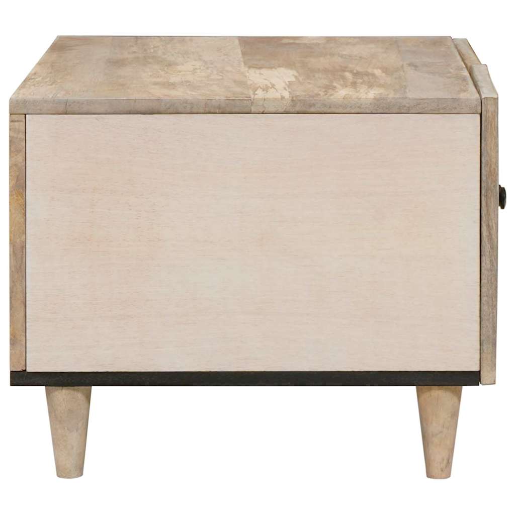 Kaffeebord Vit 80 x 54 x 40 cm Konstruerat trä