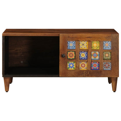 Soffbord Brun 80 x 50 x 40 cm Massivt mangoträ