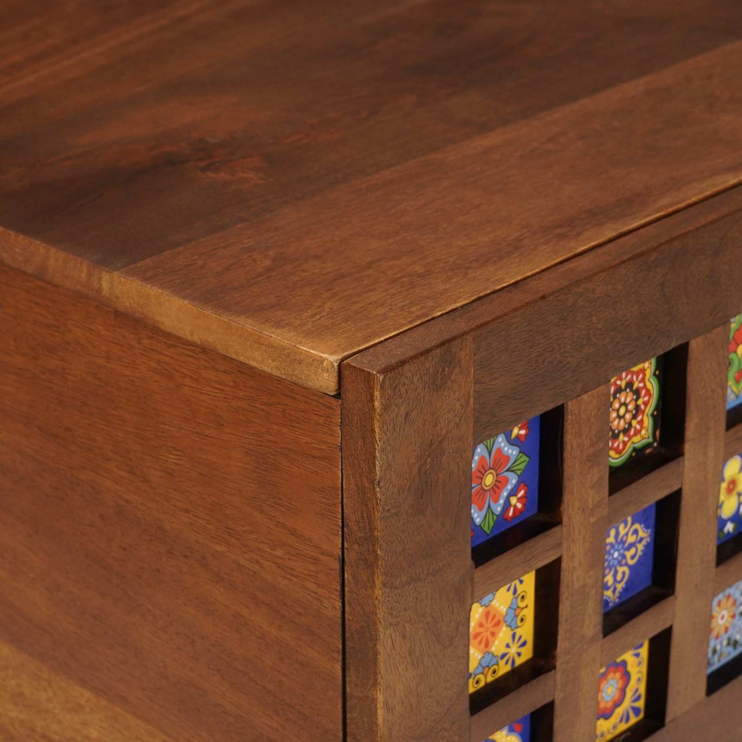 Soffbord Brun 100 x 54 x 40 cm Massivt mangoträ