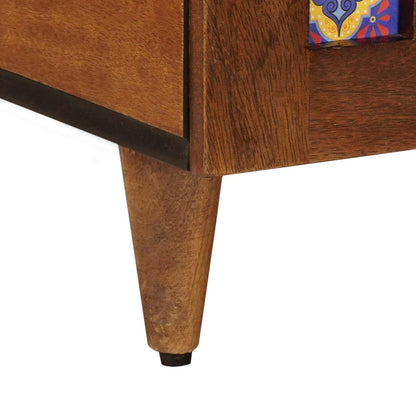 Soffbord Brun 100 x 54 x 40 cm Massivt mangoträ