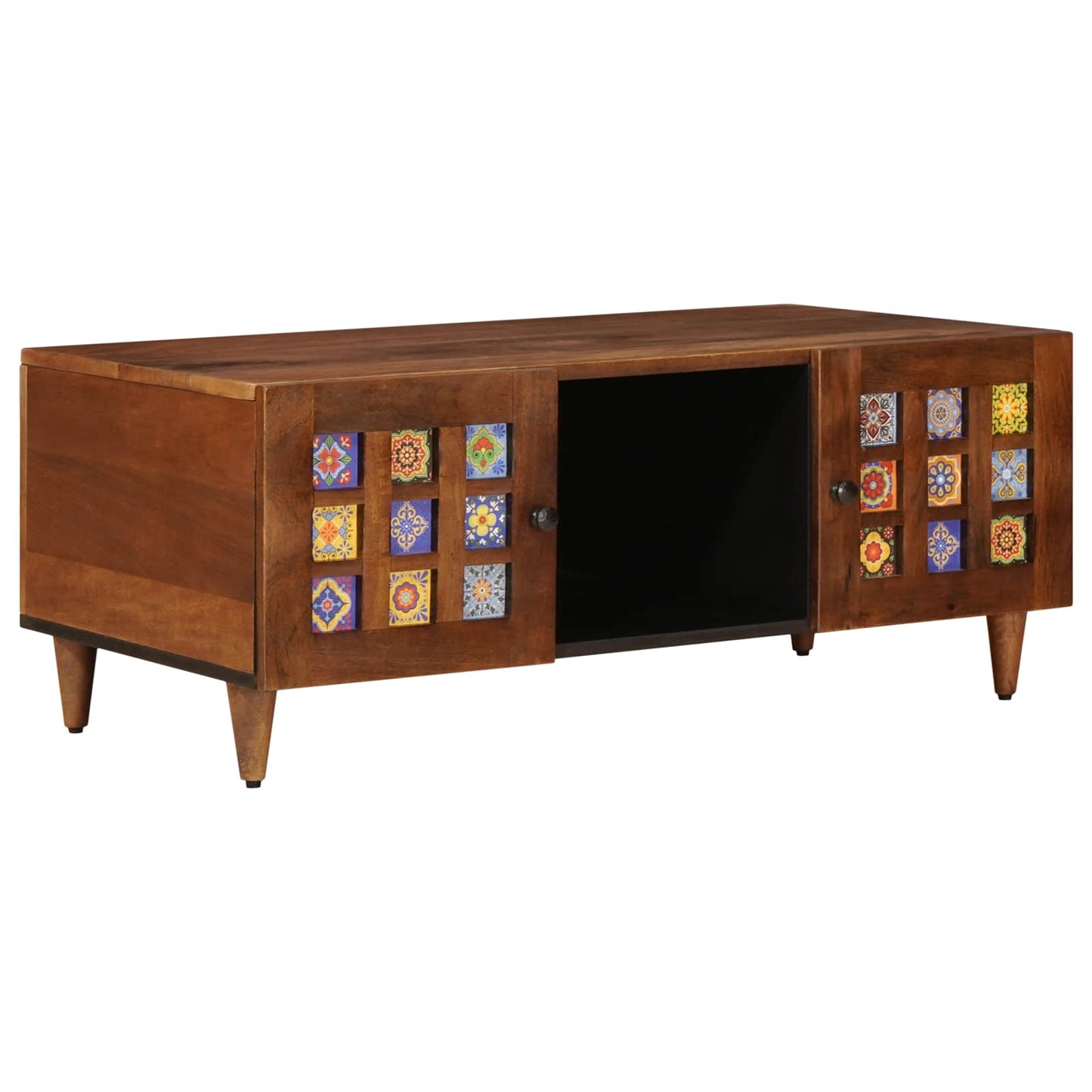 Soffbord Brun 100 x 54 x 40 cm Massivt mangoträ
