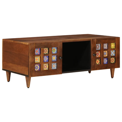 Soffbord Brun 100 x 54 x 40 cm Massivt mangoträ