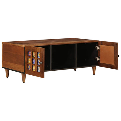 Soffbord Brun 100 x 54 x 40 cm Massivt mangoträ