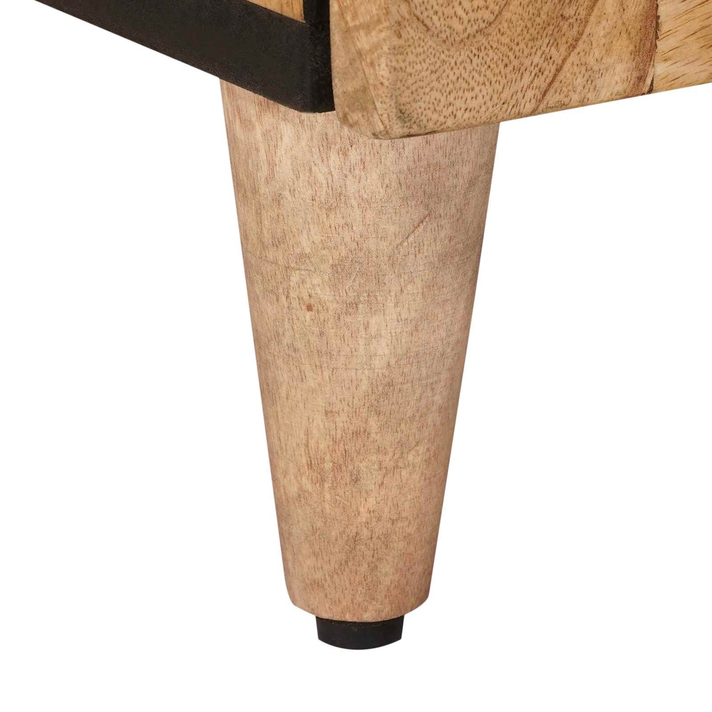 Sängbord Nattduksbord Trä Naturfärg 50 x 33 x 60 cm Massivt mangoträ