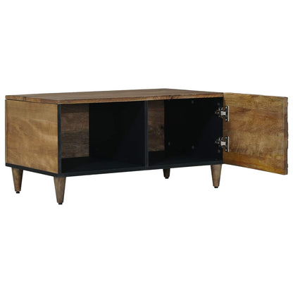 Kaffeebord Brun 80 x 50 x 40 cm Massivt mangoträ