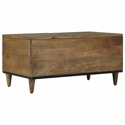 Kaffeebord Brun 80 x 50 x 40 cm Massivt mangoträ