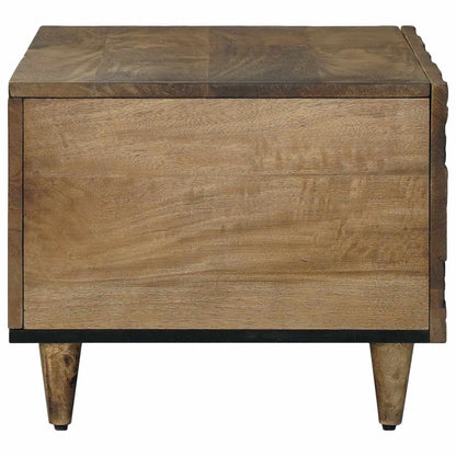 Kaffeebord Brun 80 x 50 x 40 cm Massivt mangoträ