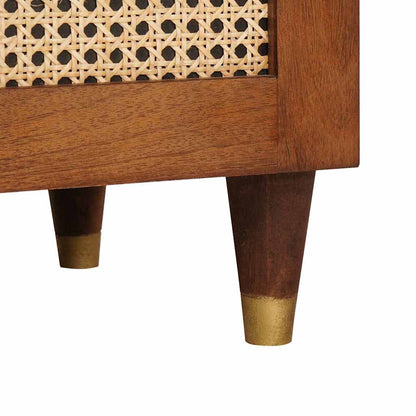 Sängbord Nattduksbord Trä 40 x 33 x 46 cm Massivt mangoträd och konstruerad trä