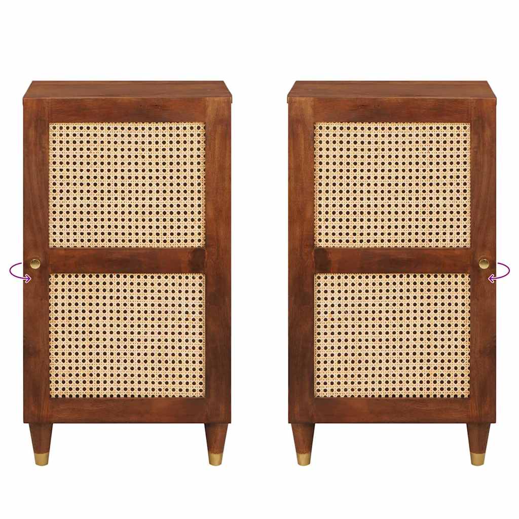 Skåp Trä och hyllor Brun 40 x 33,5 x 75 cm