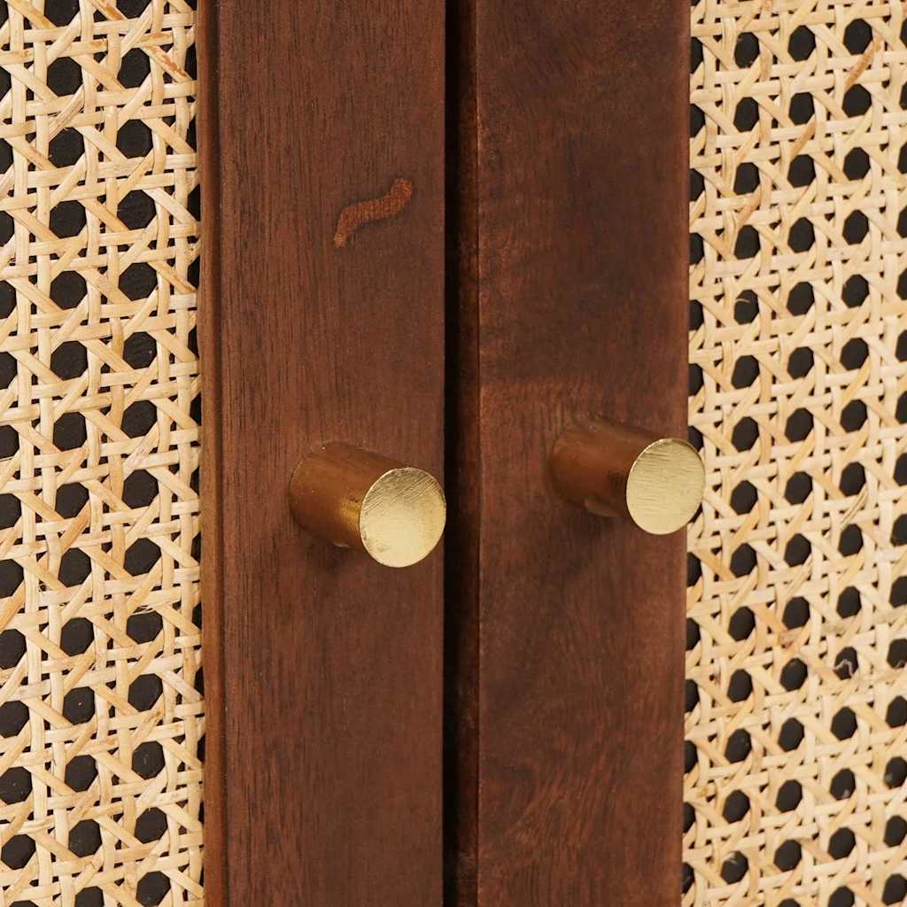 Skåp Trä och hyllor Brun 60 x 33.5 x 75 cm