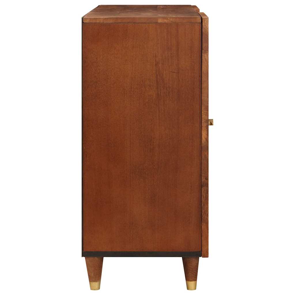 Skåp Trä och hyllor Brun 90 x 33,5 x 75 cm