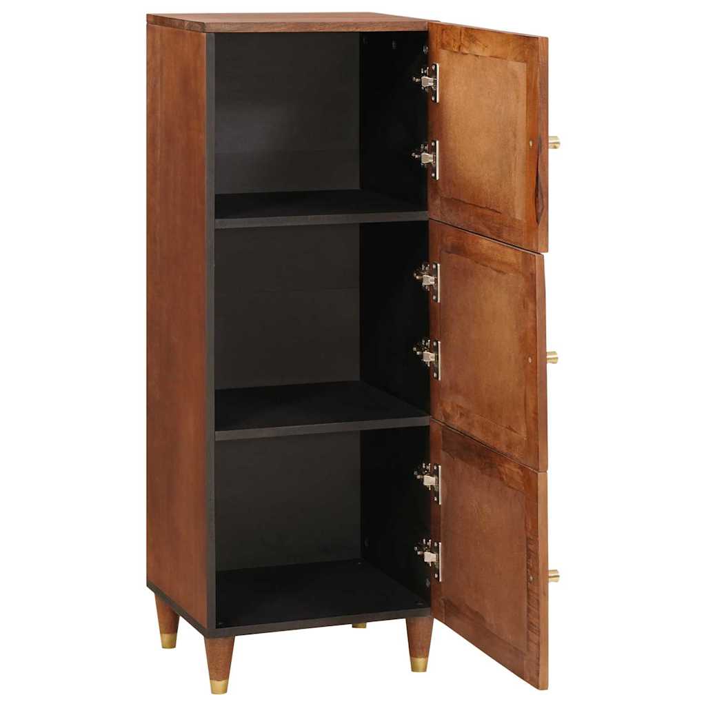 Skåp Trä Brun 40 x 33.5 x 110 cm Rör och massiv mangoträ