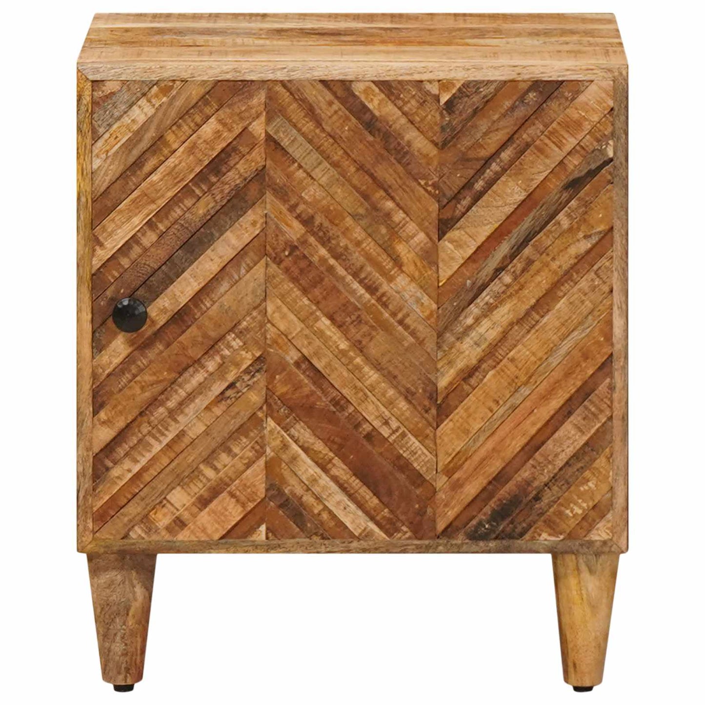 Sängbord 2 pcs Brun 40 x 33,5 x 46 cm Massivt mangoträ