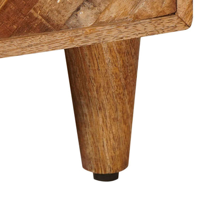 Kaffeebord Brun 80 x 50 x 40 cm Massivt mangoträ
