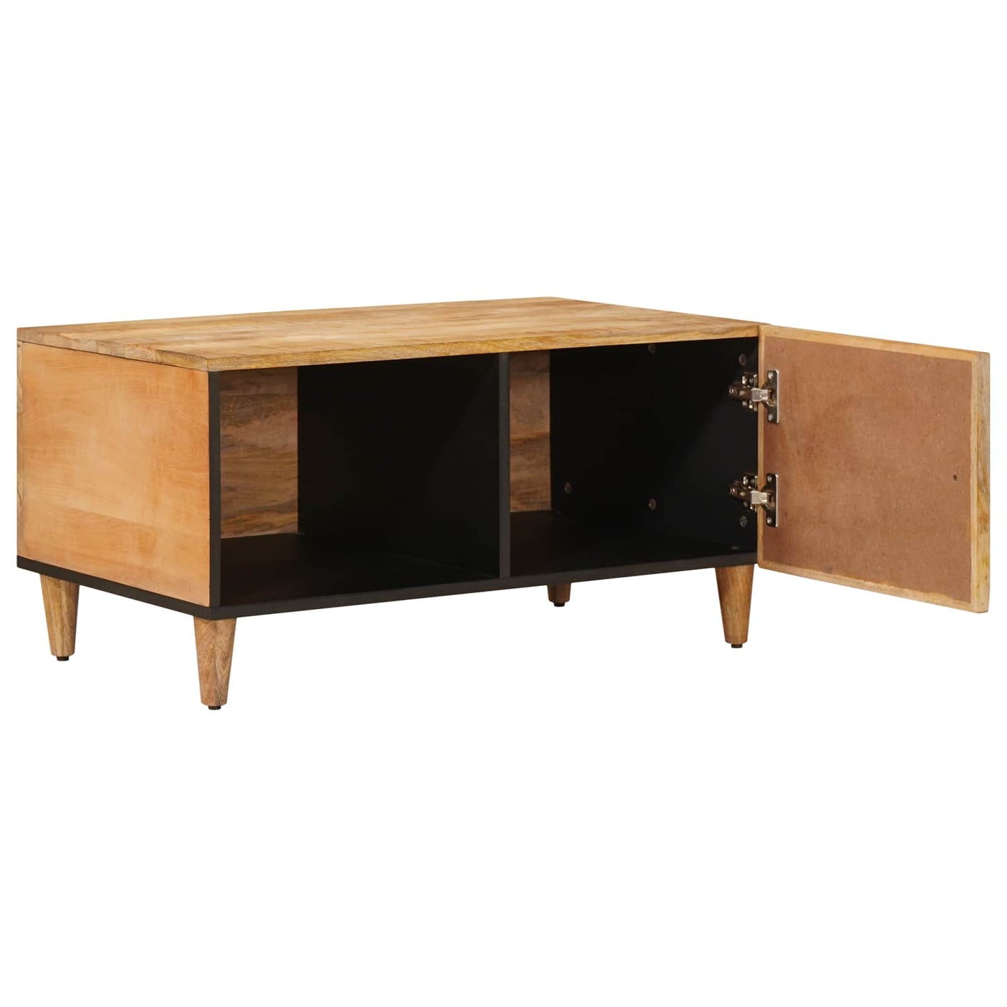 Kaffeebord Brun 80 x 50 x 40 cm Massivt mangoträ