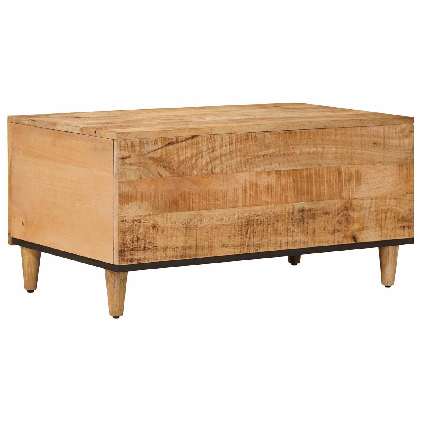 Kaffeebord Brun 80 x 50 x 40 cm Massivt mangoträ