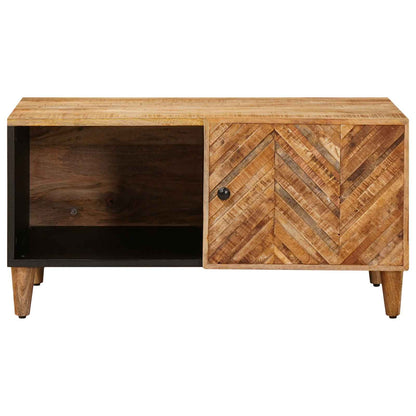 Kaffeebord Brun 80 x 50 x 40 cm Massivt mangoträ