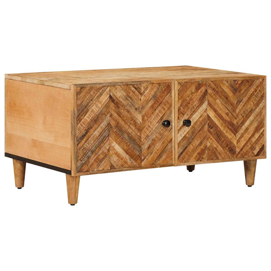 Kaffeebord Brun 80 x 50 x 40 cm Massivt mangoträ