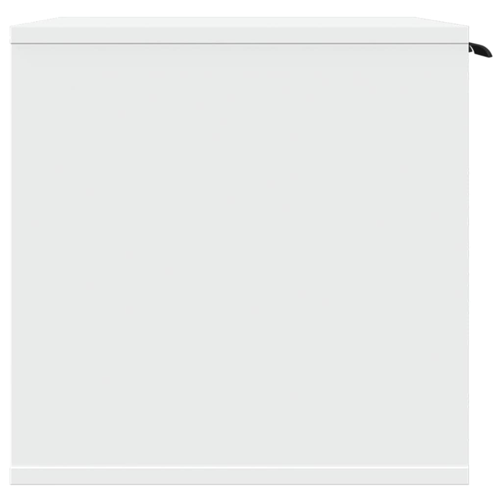 Kattmöbel Skåp för kattlåda Vit 80x50x45 cm