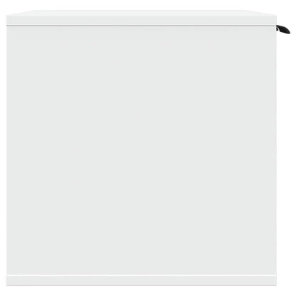 Kattmöbel Skåp för kattlåda Vit 80x50x45 cm