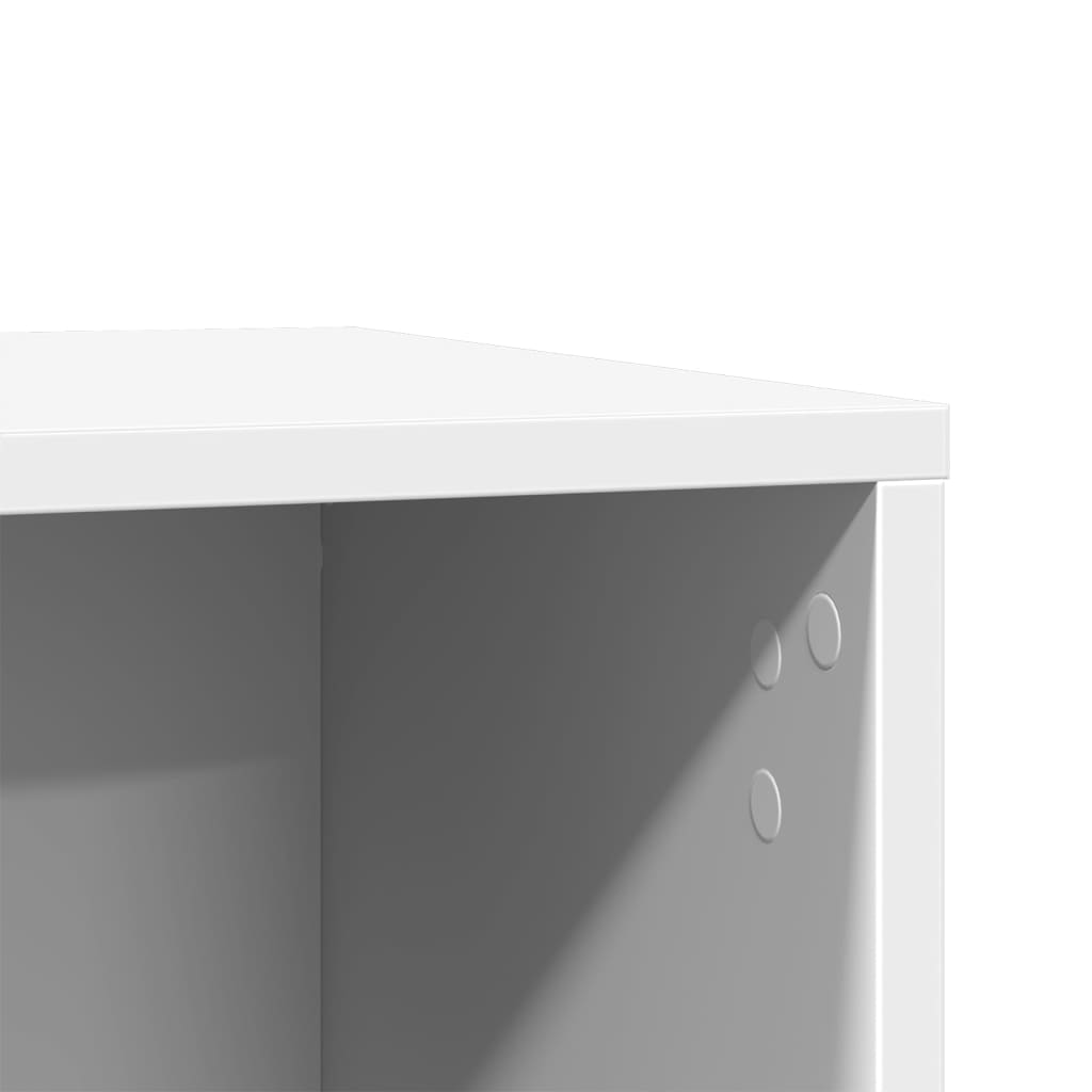 Kattmöbel Skåp för kattlåda Vit 80x50x45 cm