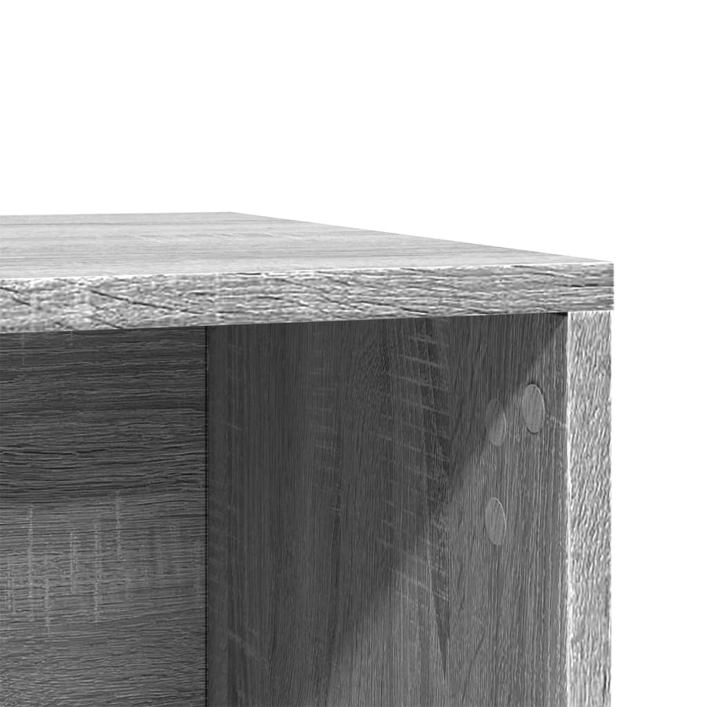 Kattmöbel Skåp för kattlåda Sonoma Grå 80x50x45 cm